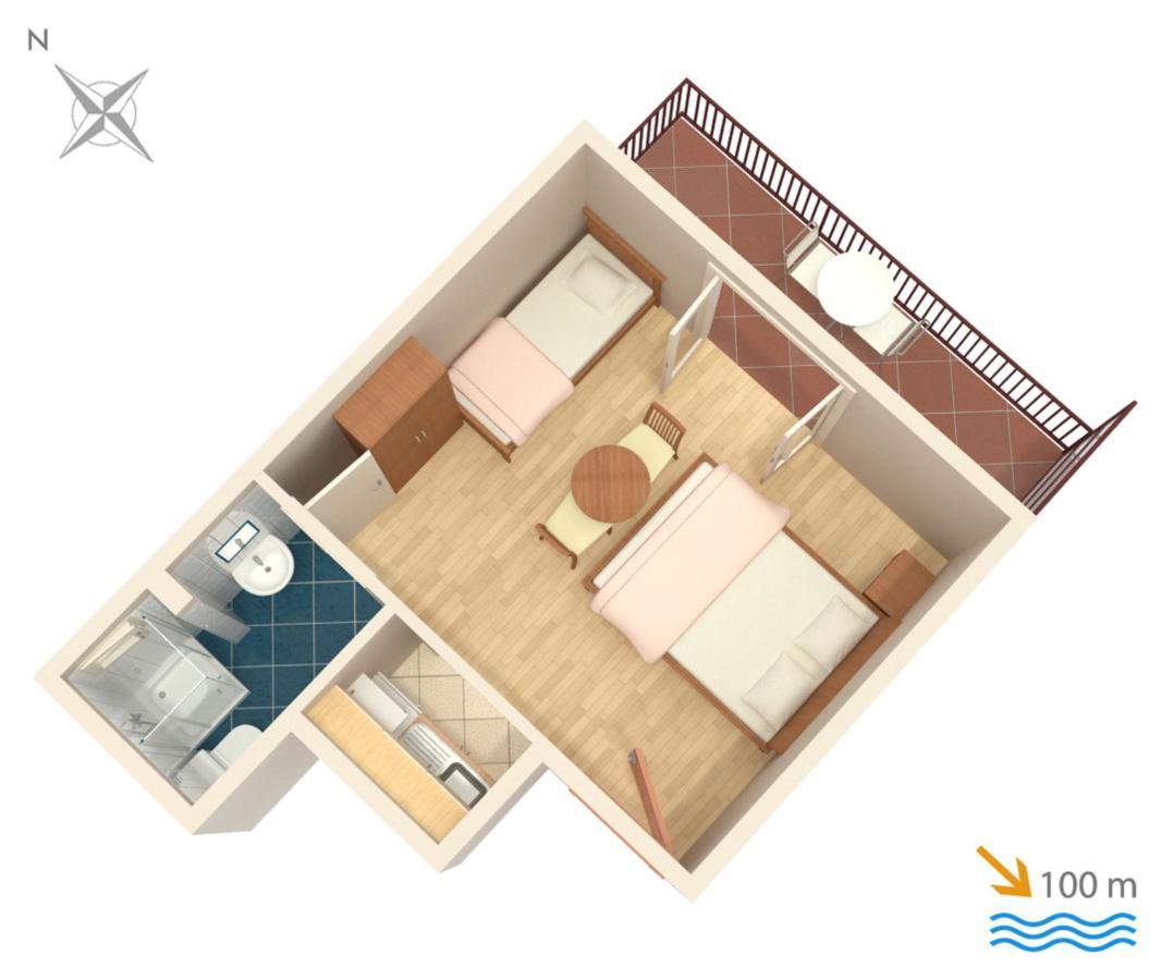 Apartments By The Sea Podaca, Makarska - 515 Exteriér fotografie