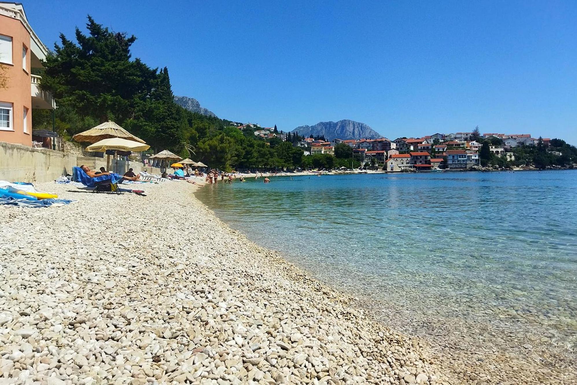 Apartments By The Sea Podaca, Makarska - 515 Exteriér fotografie